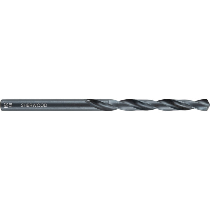 Sherwood 4.6mm HSS Drill Bit - High Speed Steel Twist Drill for Stainless Steel. Durable & Precise Drilling.