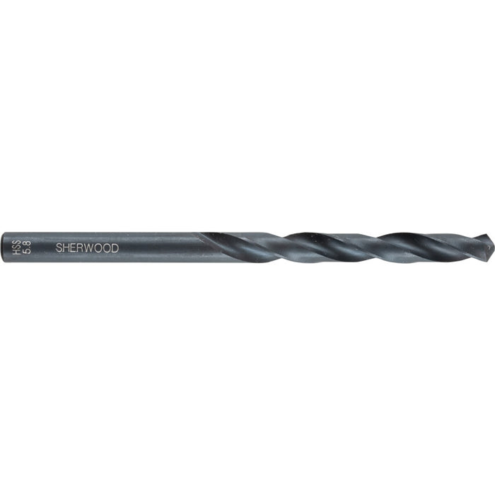 Sherwood 5.8mm HSS Drill Bit - High-Speed Steel Jobber Drill for Metal, Wood, Plastic - Buy Online