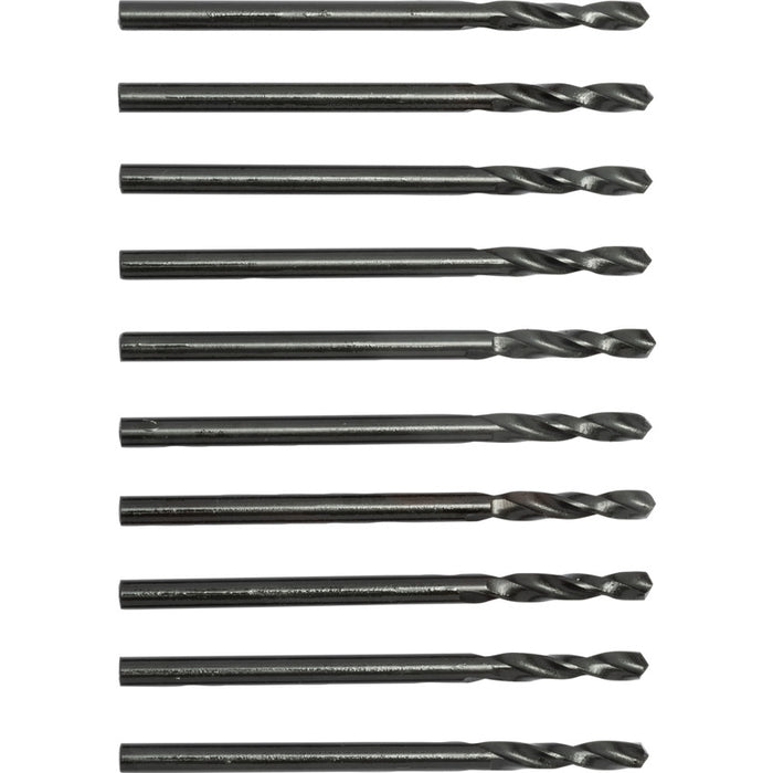 CROMWELL 2.6mm HSS Stub Drill Bits - SHR0251250H: High-Speed Steel Drill Set for Metalworking