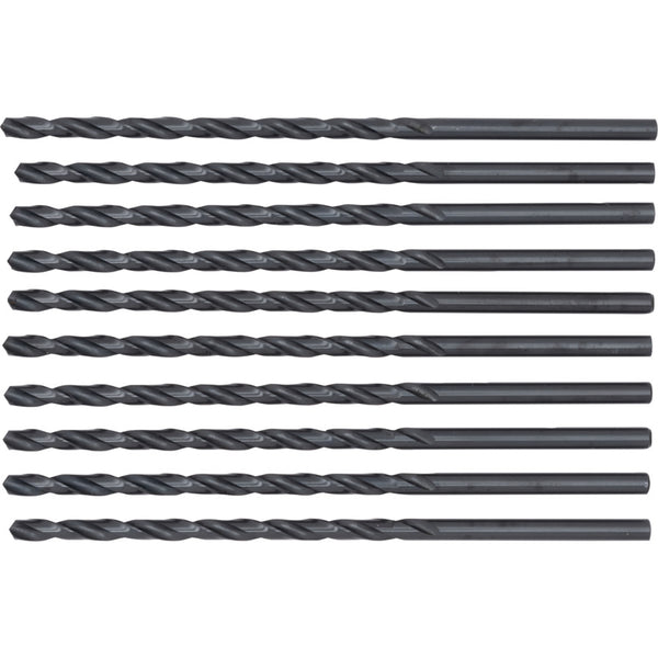 Sherwood 4.40mm HSS Drill Bit Set - High-Speed Steel Long Series Drill for Metal, Stainless Steel - chavda.com