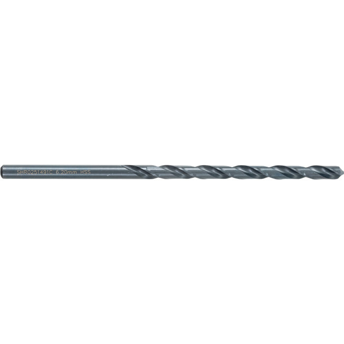 Sherwood 6.20mm HSS Drill Bit - High Speed Steel Drill for Metal Drilling, 6.2mm Diameter