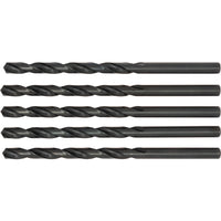 10mm HSS Drill Bits - High-Speed Steel Twist Drills for Metal Drilling - Set of Multiple Drill Bits