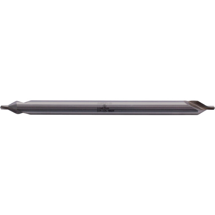 SHERWOOD Center Drill 2.5x6.0mm: High-Speed Steel (HSS) spotting drill bit, precision tool for centering holes. 