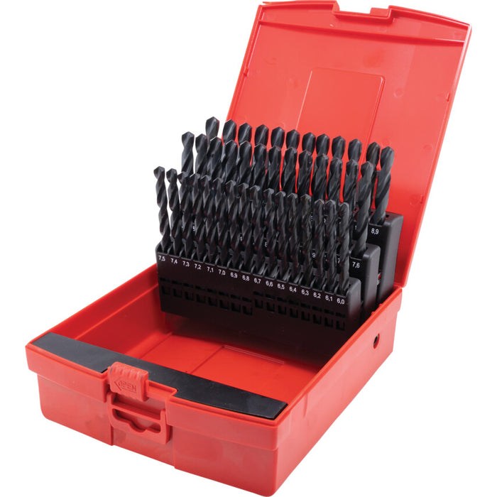 Sherwood Drill Bit Set - HSS, 41 Pieces, 6-10mm Metric Sizes