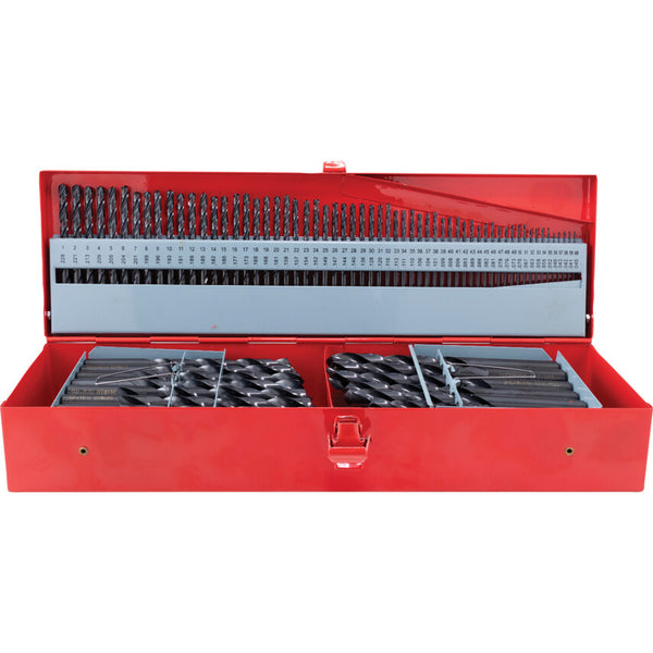 Sherwood SET OF 114 HSS MET/IMP JOBBERDRILLS