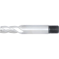 SHERWOOD 8mm HSS Single Cut End Mill - Metal Cutting Tool for Precision Machining