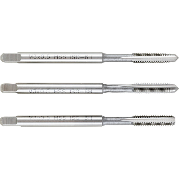 Sherwood 3.0x0.50mm HSSGT STR. FLUTE TAPSET