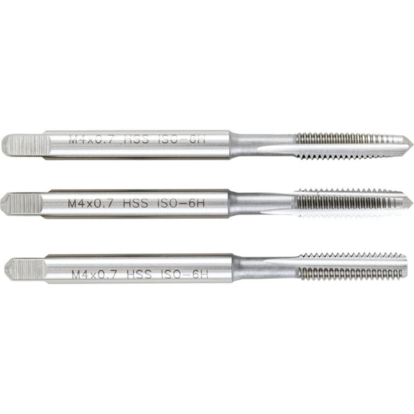 Sherwood 4.0x0.70mm HSSGT STR. FLUTE TAPSET