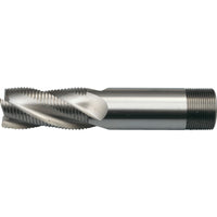 Cromwell 10mm HSS-Cobalt Ripper - Single Cut, Single Helix Finishing/Profiling End Mill