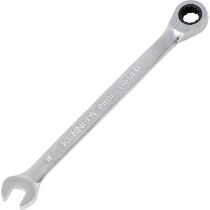 Kennedy 19mm Ratchet Combination Wrench - High Quality Ratcheting Spanner for Mechanics & DIY - Wrenches - Tool