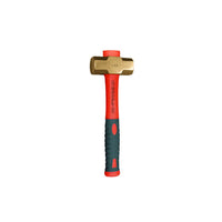 HELLERMANNTYTON Sledge Hammer 2Kg: Non-Sparking CU-BE Antidrop - Safe and Durable Heavy Duty Hammer