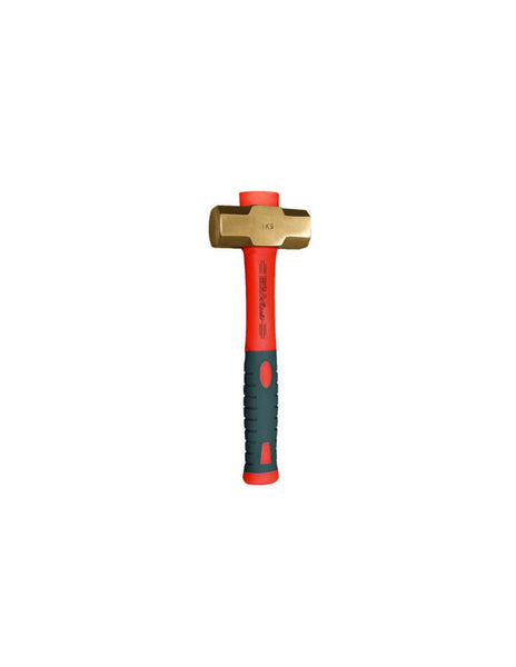 HELLERMANNTYTON Sledge Hammer 2Kg: Non-Sparking CU-BE Antidrop - Safe and Durable Heavy Duty Hammer