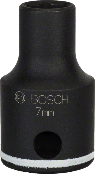 Bosch 7mm Impact Socket - 3/8" Drive Metric Socket | Durable Tool for M4 Bolts