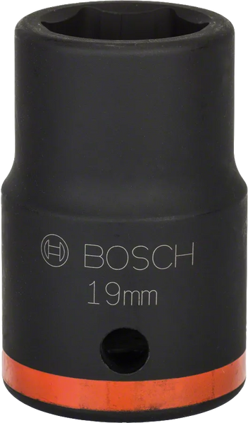 Bosch 19mm Impact Socket - Heavy-Duty Power Tool Socket for Wrenches & Drivers