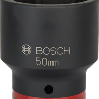 Bosch 50mm Impact Socket - 1-Inch Square Drive - Heavy Duty Tool