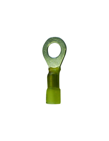 HellermannTyton : Solder Connector Ring 3-5.3mm 10mm Yellow - (HTELF11038)