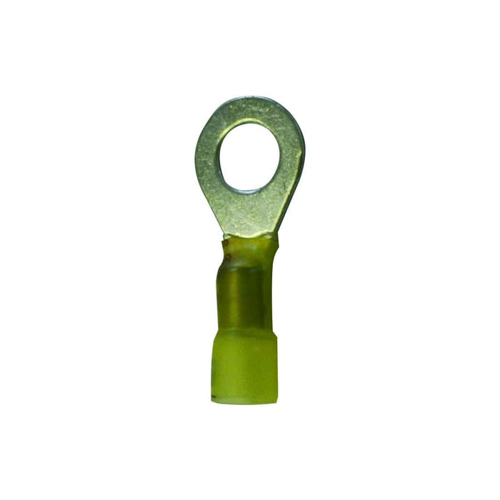HellermannTyton : Solder Connector Ring 3-5.3mm 8mm Yellow - (HTELF110516)