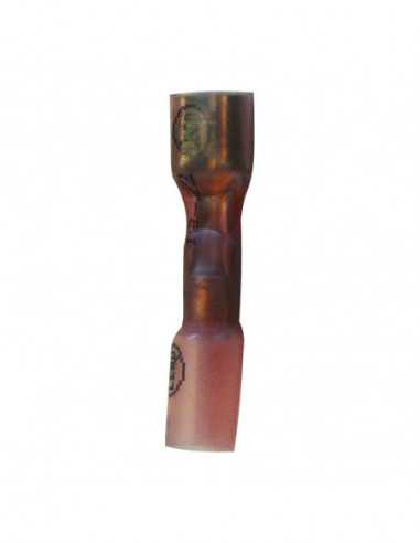 HellermannTyton : Solder Connector Spade 1-2.7mm Male 6.3mm Red - (HTELF618M)