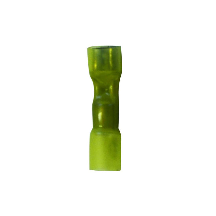 HellermannTyton Solder Connector Spade Female Fully Insulated Yellow (HTELF610FF) - Electrical Terminal