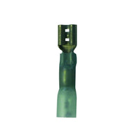 HellermannTyton Female Spade Solder Connector 6.3mm Blue (1.5-3mm Wire) - HTELF614F