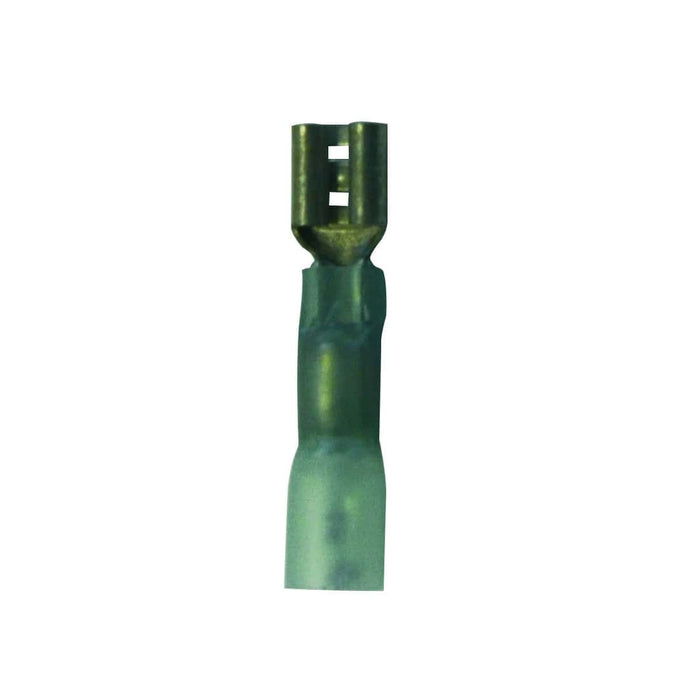 HellermannTyton Female Spade Solder Connector 6.3mm Blue (1.5-3mm Wire) - HTELF614F