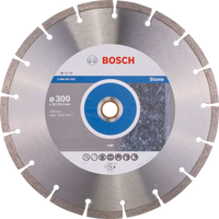 Bosch 300mm Diamond Disc: Stone Cutting Blade - Segmented, Durable, Precise