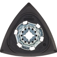 Bosch Starlock AVZ 93 G Sanding Plate: 93mm Multi-Tool Oscillating Tool Sanding Pad Accessory