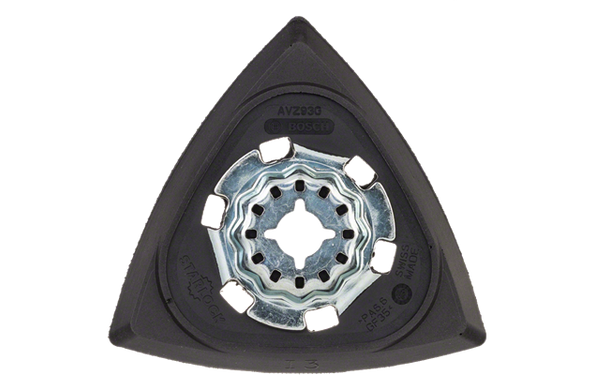 Bosch Starlock AVZ 93 G Sanding Plate: 93mm Multi-Tool Oscillating Tool Sanding Pad Accessory