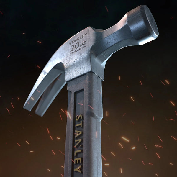 Stanley Curve-Claw Fiberglass Hammer 560g | STHT0-51310 - image 4