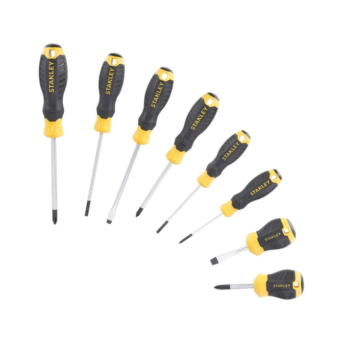 Stanley Cushion Grip Screwdriver Set 8pc | STHT16167-0 - image 1