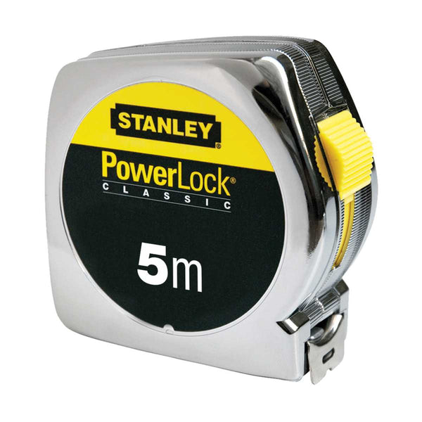 Stanley Powerlock Tape Measure (5m x 19mm) - (SKU: STHT33194-8)