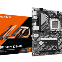 GIGABYTE AMD B850 Gaming Chipset for AMD AM5; 4x Dual DDR5; 2x M2; 1x HDMI 2x DP. .-GA-B850M-D3HP