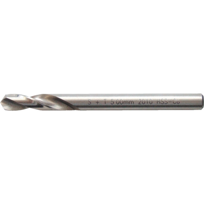 CROMWELL 2.50mm HSS Stub Drill Bit - High-Speed Steel Bright Finish - SHR0251170L