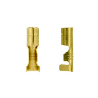 HellermannTyton Brass Bullet Terminal 4mm - UULF4 - Electrical Connector for Secure Connections - Buy at Chavda.com