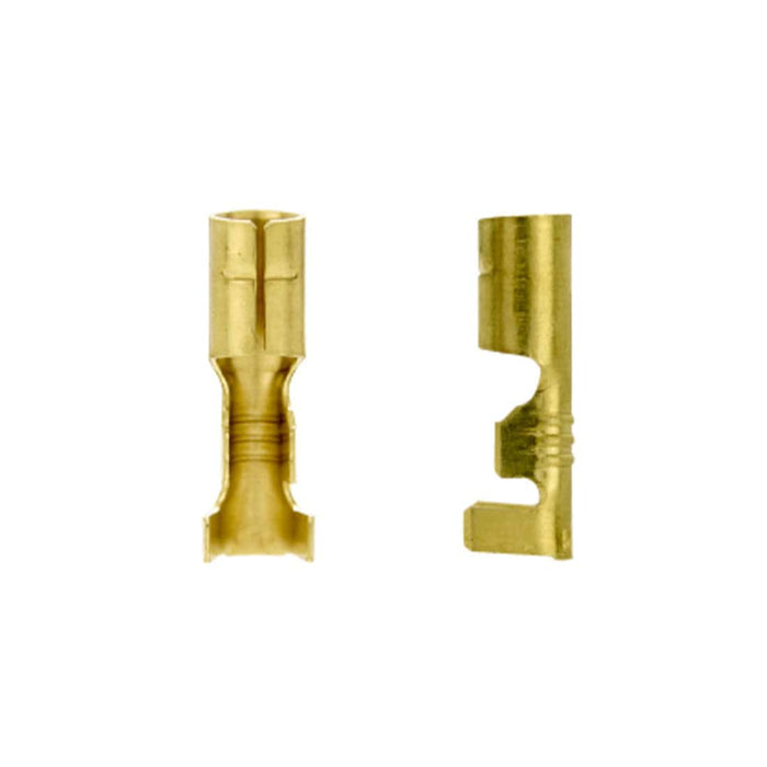 HellermannTyton Brass Bullet Terminal 4mm - UULF4 - Electrical Connector for Secure Connections - Buy at Chavda.com