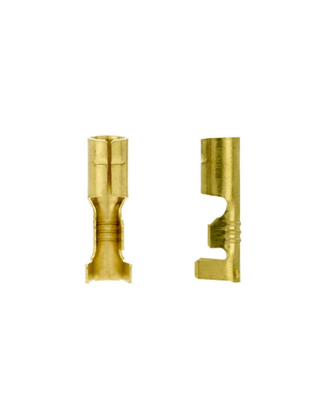 HellermannTyton Brass Bullet Terminal 4mm - UULF4 - Electrical Connector for Secure Connections - Buy at Chavda.com