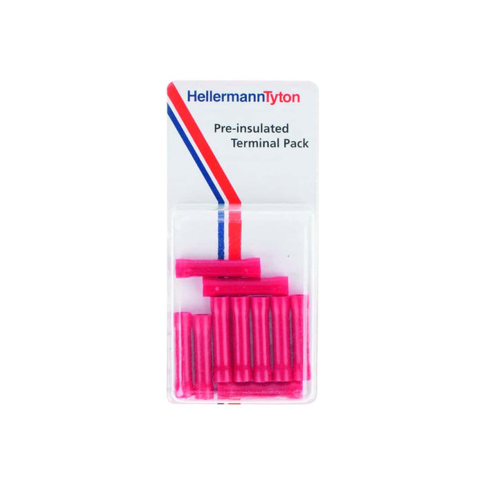 HellermannTyton Pre-Insulated Terminal Pack PRPK16 - Insulated Wire Connectors