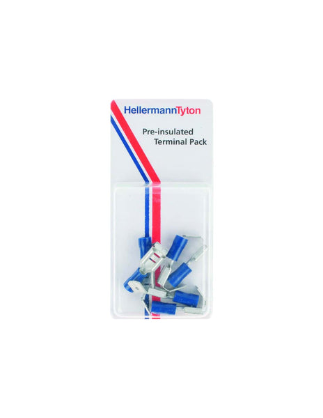 HellermannTyton Pre-Insulated Terminal Pack 2PB 6 - Electrical Wire Connectors