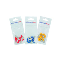 HellermannTyton Terminal Pre-Pack Assorted (PRPK28): Red, Blue, & Yellow Wire Connectors - Buy at chavda.com!
