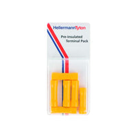 HellermannTyton Pre-Insulated Yellow Butt Terminal 6.64mm - Electrical Connector