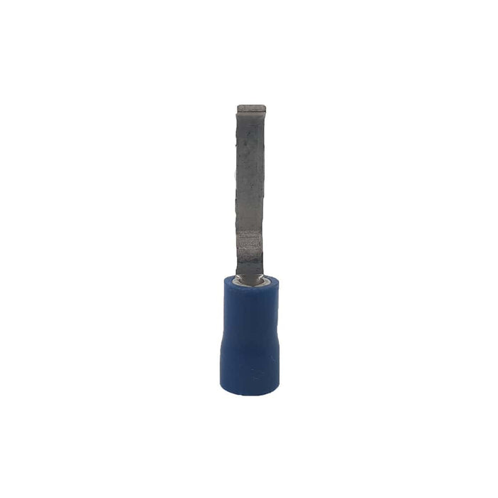 HellermannTyton Terminal Twin Grip Blade 2.8mm Blue - Wire Connector