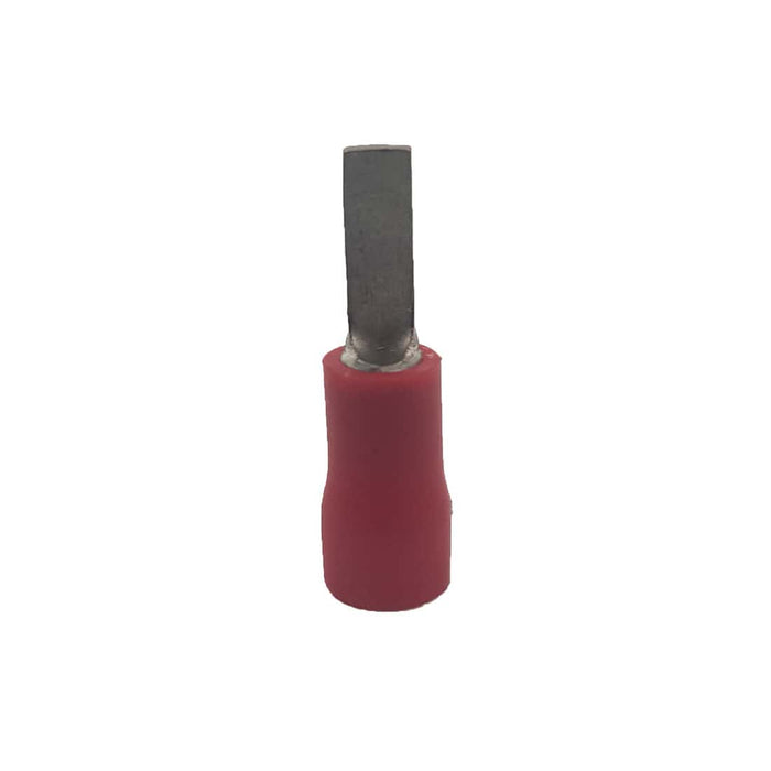 HellermannTyton Terminal Twin Grip Blade Red 2.3mm - T1FB10: Insulated wire connector for secure electrical connections