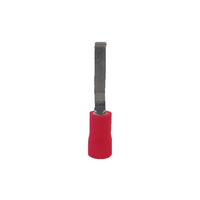 HellermannTyton Terminal Twin Grip Hook Red 4.6mm - Insulated Wire Connector for Secure Electrical Connections