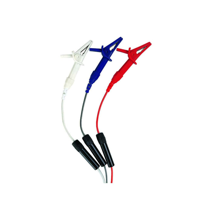 HellermannTyton : Test Leads for T860 Red/White/Blue - T860LEAD