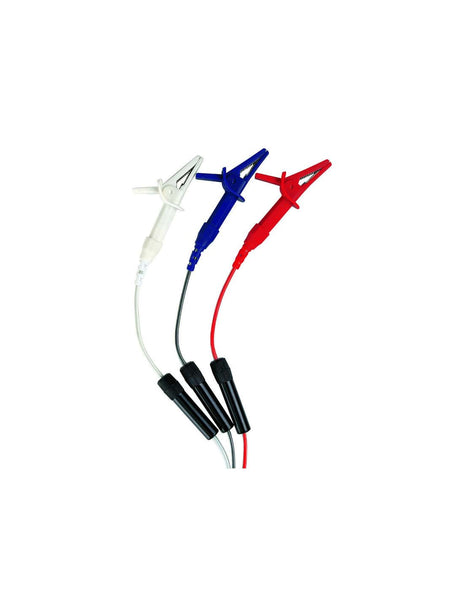HellermannTyton : Test Leads for T860 Red/White/Blue - T860LEAD
