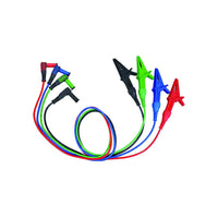 HellermannTyton : Test Leads T4137 Red Black Blue Green Croc - TAL34B