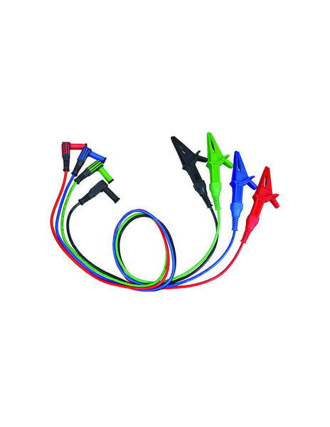 HellermannTyton : Test Leads T4137 Red Black Blue Green Croc - TAL34B