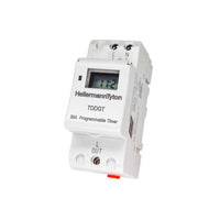 HellermannTyton Timer TopTronic Digital 7 Day 30A Geyser Din Rail Mounted TDDGT-New Model