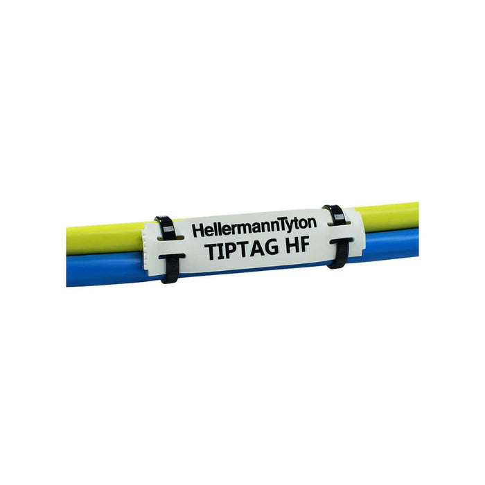 HellermannTyton : TipTag Halogen Free 11 x 65mm White - (TIPTAG11X65WH)