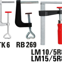 Bessey | TABLE CLAMP (TK6) THUMB SCREW - 589-151 217